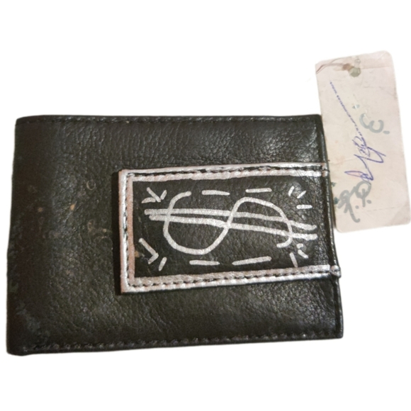 Rags to Riches Top Grain Leather Wallet - Picture 3 of 5